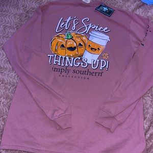 Simply Southern long sleeve with tag.